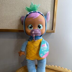 Tiny Cuddles Doll - Blue and Yellow